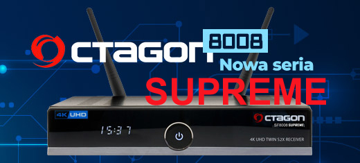OCTAGON SF8008 SUPREME TWIN UHD 4K