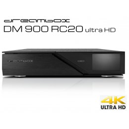DREAMBOX DM900 RC20 UHD 4K DUAL HEVC 2xDVB-S2X MS ORYGINAŁ