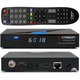 OCTAGON SFX6018 S2+IP WL HD HEVC 1xDVB-S2 + IPTV ENIGMA2 OPENATV WIFI