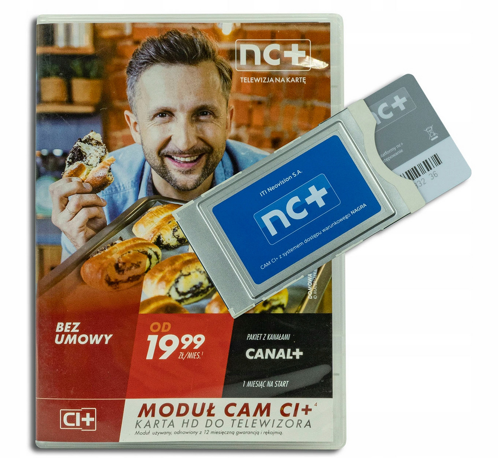 Moduł CI+ CAM NC+ 1 miesiąc START+ z Canal+ 