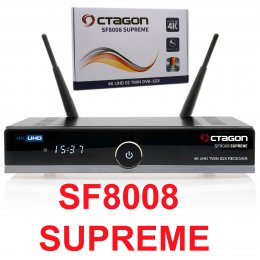 OCTAGON SF8008 SUPREME TWIN UHD 4K 2xDVB-S2X