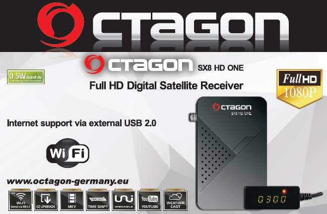 Octagon SX8 HD One DVB-S2 IPTV 